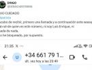 Comparte el mensaje que le ha llegado al WhatsApp: en la estafa suplantan a la Policía