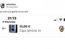 Intenta comprar un iPhone 14 por 15 euros: la negociación más surrealista de la semana descubre el límite de la paciencia humana
