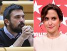 Ramón Espinar ve lo que ha dicho Ayuso sobre ETA y reacciona como muy pocos lo han hecho