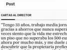 La carta de una joven al director de 'El País' sobre lo que está pasando con la vivienda es para que muchos tomen nota