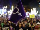 Madrid y toda España, en marea violeta contra la violencia machista por el 25-N: "Estamos hasta el culo de tanto machirulo"