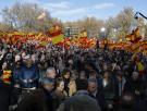 El PP asegura que 80.000 personas han acudido a la manifestación y las redes cogen calculadora y cartabón