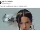 Deja este comentario en el vídeo de Rosalía y da la vuelta al mundo: 36.000 'me gusta' y subiendo sin parar
