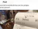 Piden la cuenta tras comer en un restaurante de Madrid, les llega un ticket de 295 euros y lo más barato es algo insólito