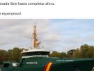 La Guardia Civil avisa de la llegada de uno de sus buques al estanque del Retiro de Madrid: tranquilos, no es lo que parece