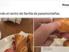 Va a desayunar a un bar de Sevilla y no se puede creer lo que le cobran por un café y una flauta de jamón