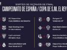 El Madrid visitará Albacete, el Barça al Racing y el Atlético viajará a La Coruña: estos son todos los partidos de octavos de Copa del Rey