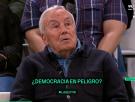 Preguntan a un jubilado español si la democracia está en peligro tras lo de Trump y Venezuela: "Tengo miedo de que invada Alcorcón"