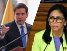 Marco Rubio advierte a Delcy Rodríguez: sin "cooperación" habrá que "usar la fuerza"