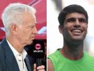 Alcaraz todavía no ha salido a pista y John McEnroe, ganador de 7 títulos de Grand Slam, ya le ha dejado este mensaje