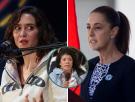 Lo que esta periodista ha dicho de Ayuso en plena pregunta a la presidenta de México va a formar una buena en España