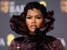 Del tanga de pedrería a la gabardina escultural: los imponentes 'looks' de Teyana Taylor en la temporada de premios
