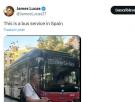 Un extranjero flipa con este vídeo de un autobús en Barcelona: un servicio básico que fuera de España no es tan habitual ver