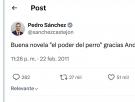 En plena gresca entre Trump y Sánchez recuperan este tuit del presidente de España en 2011