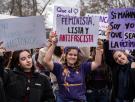 El feminismo grita fuerte y claro contra el fascismo y la guerra