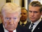 Trump habla de "diálogo" y su secretario de Guerra promete el "día más intenso" de ataques a Irán
