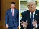 Así se han disparado las búsquedas de "Pedro Sánchez" en Google tras el "No a la guerra" contra Donald Trump