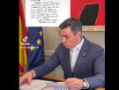 Sánchez enseña la carta que le ha escrito una mujer de Estados Unidos: destacan cinco palabras que lo dicen todo