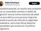 La Audiencia de Madrid absuelve a Pablo Echenique del delito de odio por su tuit "irónico" sobre curas y pederastia