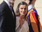 La reina Letizia, más Letizia que nunca en la audiencia con el papa León XIV en el Vaticano