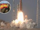 Jesús Calleja celebra el lanzamiento del Artemis II con una bandera de España, le critican y su respuesta es para ponerla en órbita
