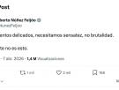 Este tuit de Feijóo sobre la guerra lleva miles y miles de reacciones: la más sonada, la de Rufián