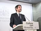 El ministro de Cultura Ernest Urtasun responde ante las declaraciones de Pablo Motos y Sonsoles Ónega sobre el IVA de los libros