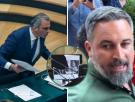 De la actitud de Sánchez García al botellazo de Ortega Smith pasando por el "cállate, capulla" de Abascal: otros episodios violentos protagonizados por Vox