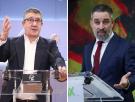 Santiago Abascal llama "mierda" a Pedro Sánchez: Patxi López le responde pagando con la misma moneda
