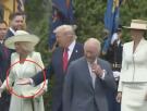 El "irrespetuoso" gesto de Donald Trump con la reina Camila que da la vuelta al mundo