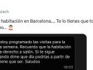 Le dicen por WhatsApp que un piso no tiene derecho a salón y su reacción es brutal: dos preguntas para aplaudir