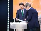 Un andaluz arrasa al definir este destacado momento de Juanma Moreno con los papeles en el debate de las elecciones