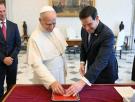La lección (y el silencio de hielo) del papa a Rubio tras el ridículo regalo que le ha hecho