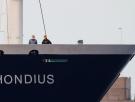 El operativo "inédito" del desembarco del MV Hondius, en imágenes