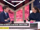 La reacción de Nuria Roca cuando Marc Giró le dice que es "más de izquierdas" en 'La Roca' que en 'El Hormiguero'