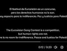 El mensaje para la historia de RTVE justo cuando ha empezado Eurovisión sin España