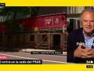 Pedro Piqueras cuenta sorprendido lo que se ha encontrado en Ferraz al pasar por allí esta mañana