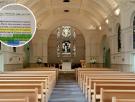 El cartel que han puesto en una parroquia de Galicia es para que baje dios y lo vea