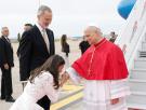 La razón de la reverencia de la reina Letizia al papa León XIV cinco días después de la polémica con Charlene de Mónaco