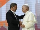 Un experto en oratoria analiza el discurso de Antonio Banderas ante el papa León XIV y lo describe con una contundente palabra