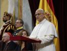 El papa hace un alegato en contra del aborto desde el Congreso: "Toda vida humana debe ser reconocida desde su concepción"