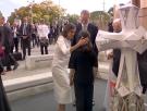 Lo que le dice Valentina, una niña invidente, a Letizia en la Sagrada Familia es uno de los momentazos del día