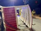 Al menos 17 heridos, entre ellos menores, al volcar un tren turístico en Cártama (Málaga)
