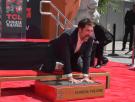 Las huellas de Bardem, en Hollywood: un hito lleno de cariño al cine y la familia y con mensaje a los malos