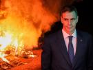 La hoguera de San Juan de Pedro Sánchez: la lista imaginaria de todo lo que arrojaría al fuego