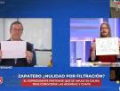 Alfonso Serrano y Pablo Fernández se enzarzan sacando dos carteles con acusaciones directas: "El original siempre es mejor que la copia"