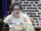 La secretaria de Zapatero, Gertrudis Alcázar, guarda silencio ante la comisión del Senado