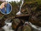Un pueblo alavés de 1.147 habitantes se convierte en el plató de Disney para su próxima película: levantan una torre de 30 metros junto a una cascada