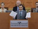La Junta de Andalucía tiene un precio: Moreno concede a Vox la "prioridad nacional" y una consejería múltiple con rango de vicepresidencia para mantener el gobierno