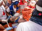 Logran rescatar con vida a Hernán, el vigilante que llevaba ocho días atrapado bajo los escombros en La Guaira (Venezuela)